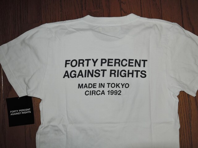 40% FPAR FORTY PERCENTS AGAINST RIGHTS tH[eB[p[Zg TVc  WTAPS  uh 