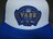 アメカジ【Vans】ロゴワッペン付 メッシュCAP白青