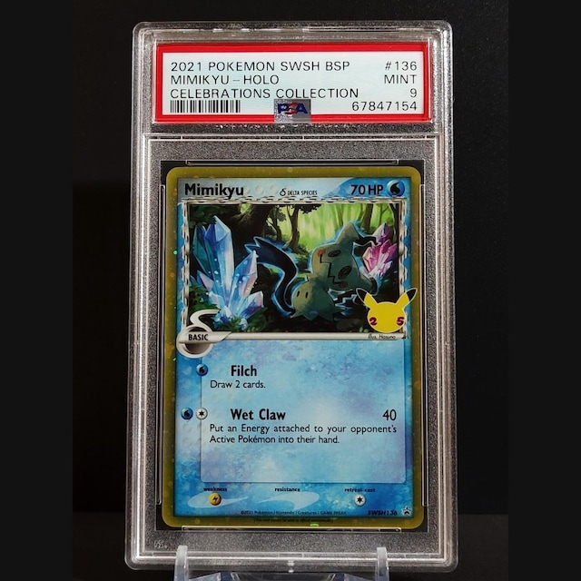 PSA9@COŃ|PJ[h@2021N@Mimikyu@ (DELTA SPECIES)   g[fBOJ[h 