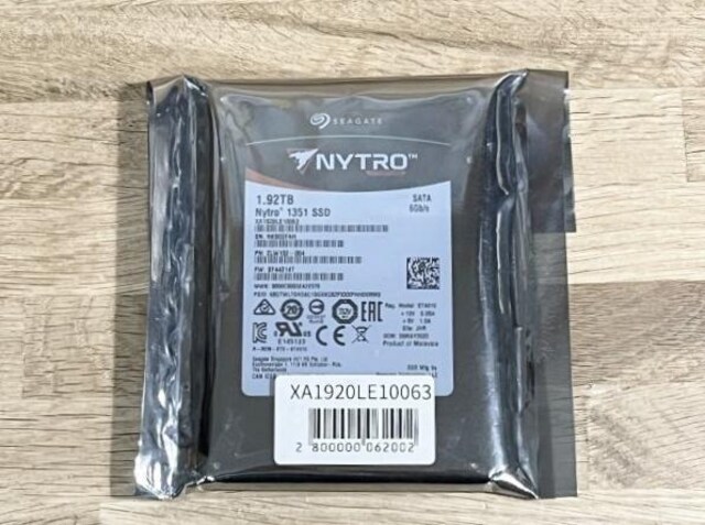Seagate Nytro 1351 XA1920LE10063 1.92TB Ji 