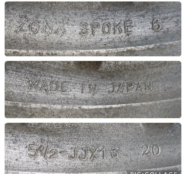 󏭓BRIDGESTONE ZONA SPOKE 6 13C`5.5J{20 4PCD114.3nua72mm zC  /oCN