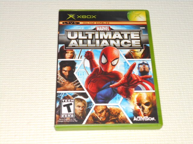 xboxMARVEL ULTIMATE ALLIANCE CO   Q[{/\tg 