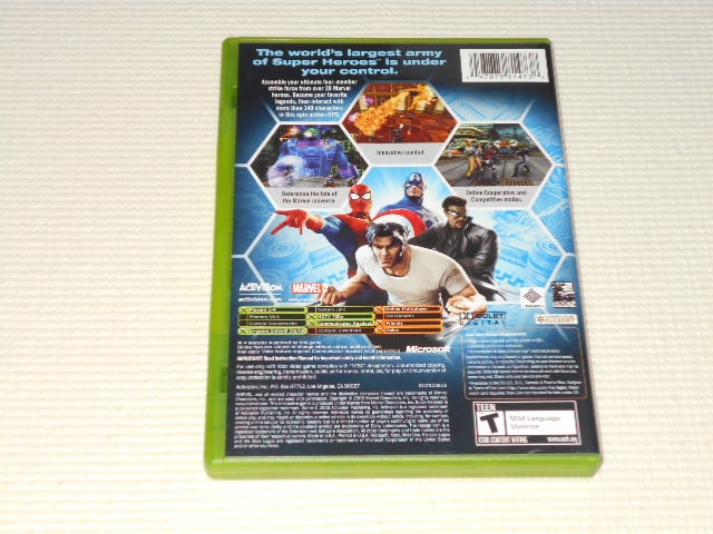 xboxMARVEL ULTIMATE ALLIANCE CO  Q[{/\tg 