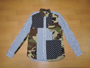 SOPHNET. \tlbg MULTI MIX B.D SHIRT č\zVc M 