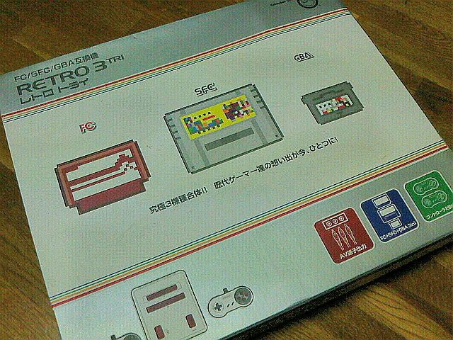 SAEiEFC/SFC/GBA݊@RETRO3ggC{́ 