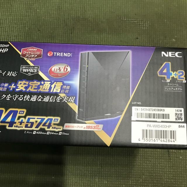ViJ Aterm PA-WX5400HP [^[ p@  PC{/Ӌ@ 
