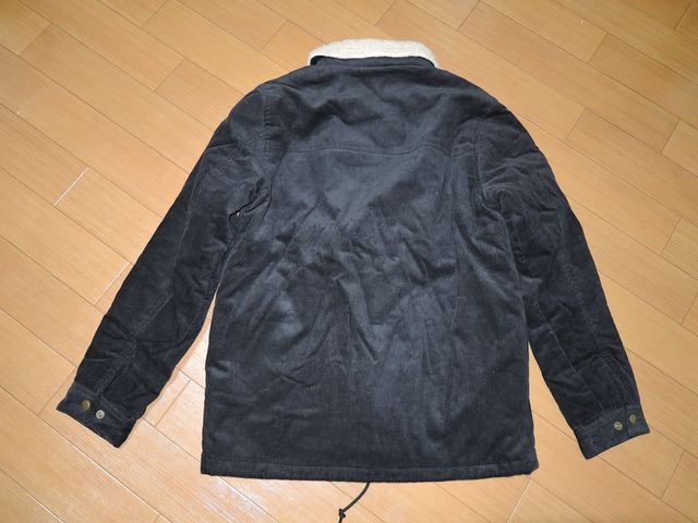 新品エクストララージXLARGEコーデュロイジャケットM黒デッキ