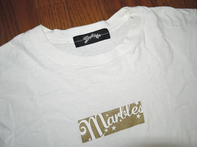 MARBLES }[uY BOX LOGO TEE {bNXS TVc M  TVc Jbg\[ GOLD TMT  uh 