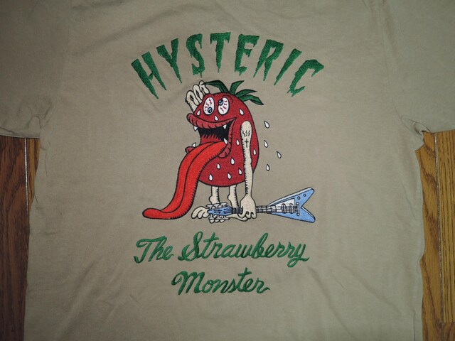 HYSTERIC GLAMOUR qXebNO}[ STRAWBERRY MONSTERhJ TVc L TVc  uh 
