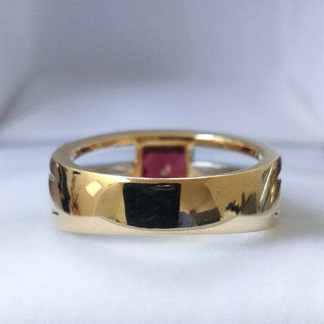 _Ch~K[lbg O K18YG Pt900 2.30ct 0.24ct 13.2g  ANZT[/v 