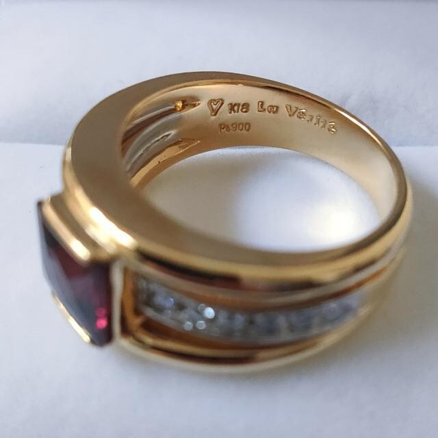 _Ch~K[lbg O K18YG Pt900 2.30ct 0.24ct 13.2g  ANZT[/v 