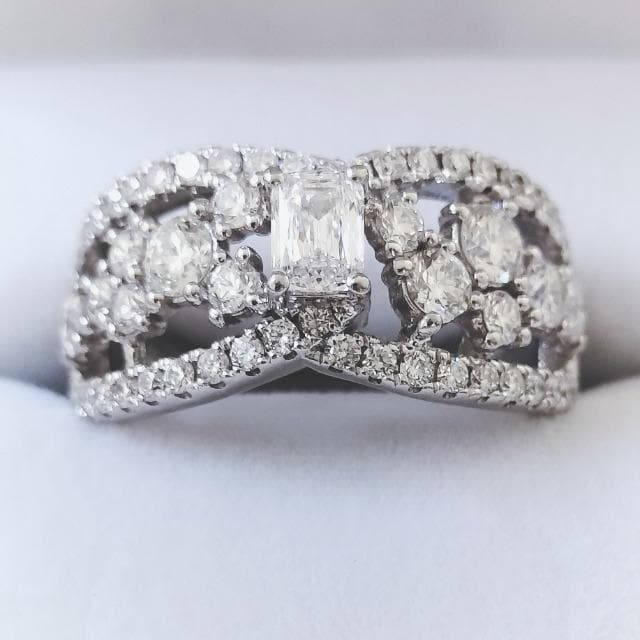 NXJbg _Ch O Pt950 0.328ct 1.20ct 10.0g  ANZT[/v 