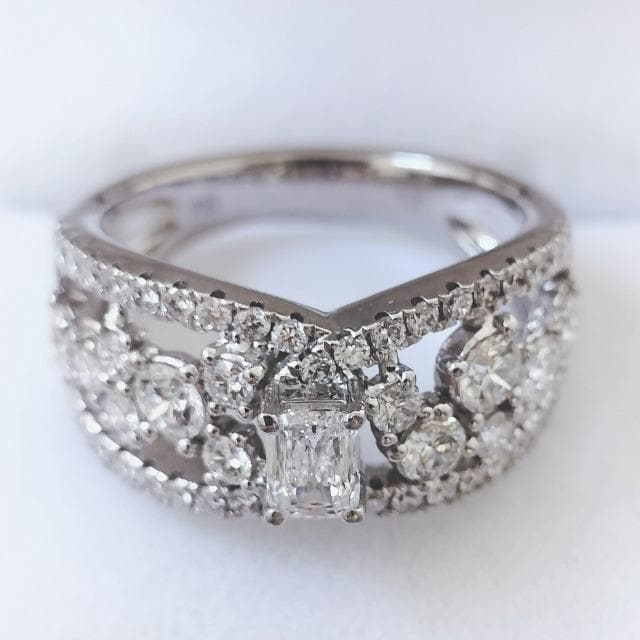 NXJbg _Ch O Pt950 0.328ct 1.20ct 10.0g  ANZT[/v 