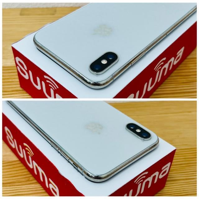 C 100% iPhone X 64 GB SIMt[ Vo[ {  Ɠd/AV 