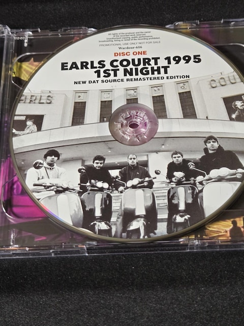 OASIS EARLS COURT 1995 2CD  CD/DVD/rfI 