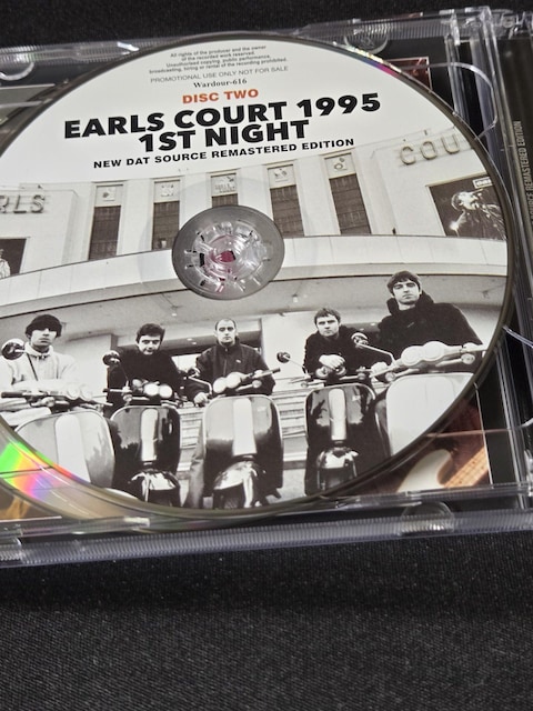 OASIS EARLS COURT 1995 2CD  CD/DVD/rfI 