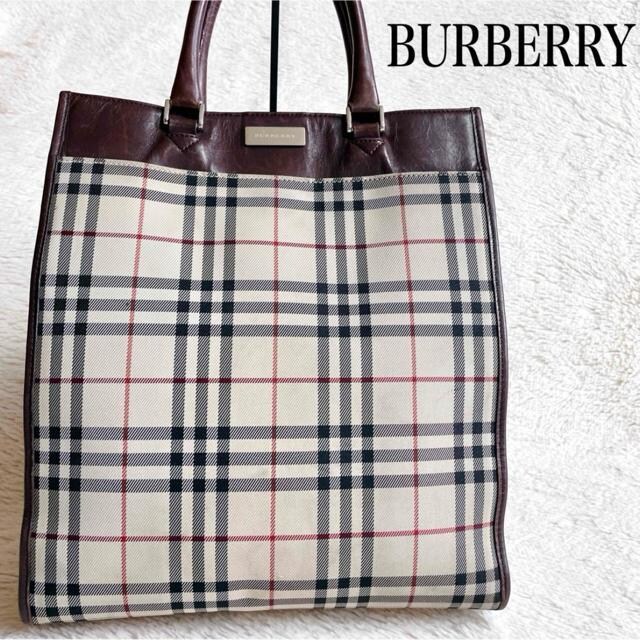 BURBERRY o[o[ Sv[g mo`FbN g[gobO XNGA   uh 