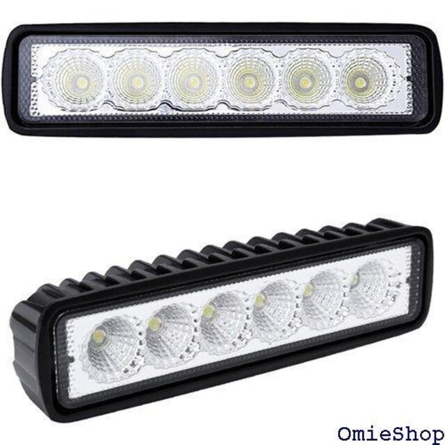 zmart 18W 12V 6 LED[NCg W[vΉ g^Ή SUV 4WD {[g gbN 125  /oCN