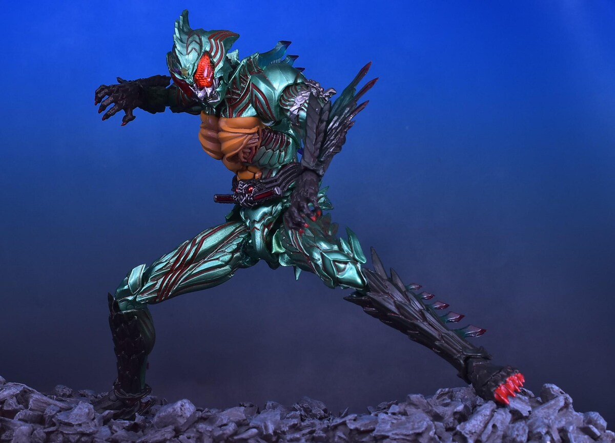 改造品 S.I.C 仮面ライダーアマゾンオメガ 即落時完品