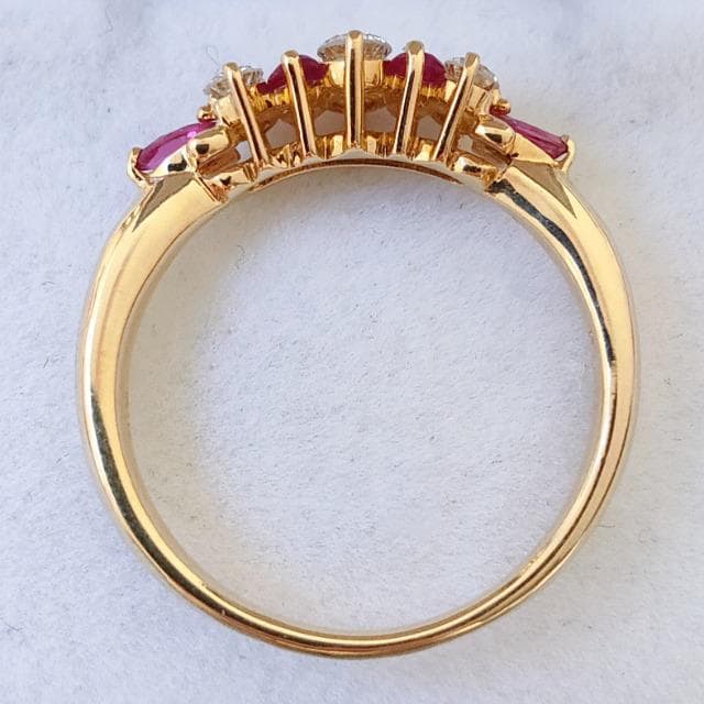 _Ch~r[ O K18YG 0.37ct 0.35ct 3.2g  ANZT[/v 