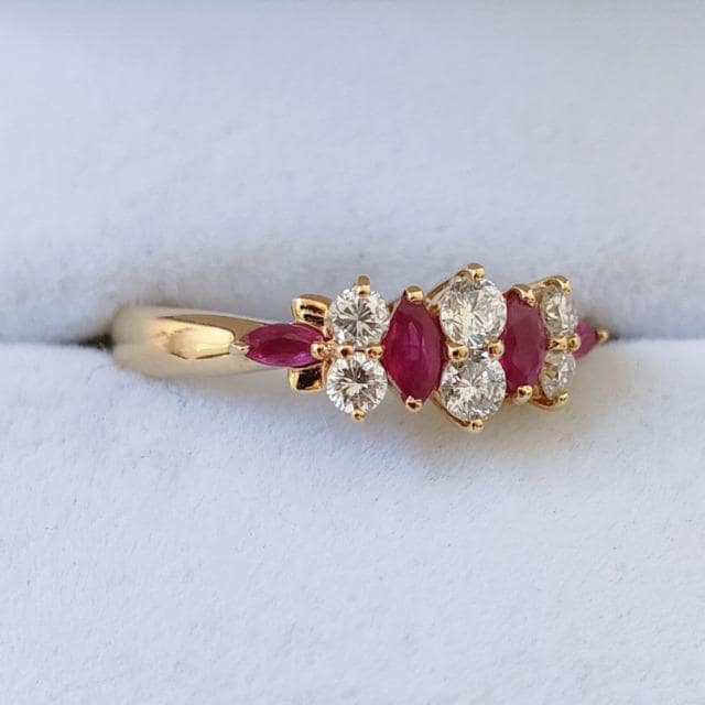 _Ch~r[ O K18YG 0.37ct 0.35ct 3.2g  ANZT[/v 