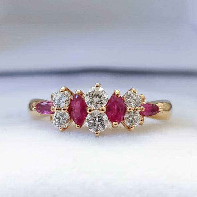 _Ch~r[ O K18YG 0.37ct 0.35ct 3.2g  ANZT[/v 
