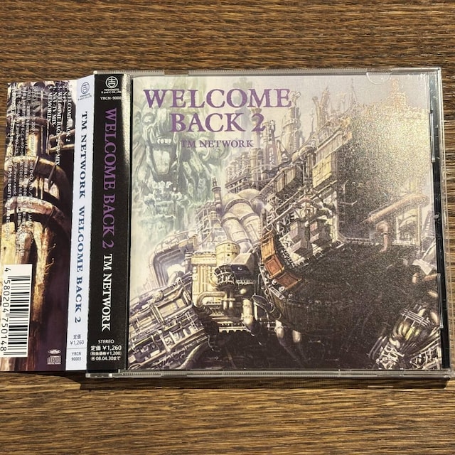 yTM NETWORKzWELCOME BACK 2   CD/DVD/rfI 