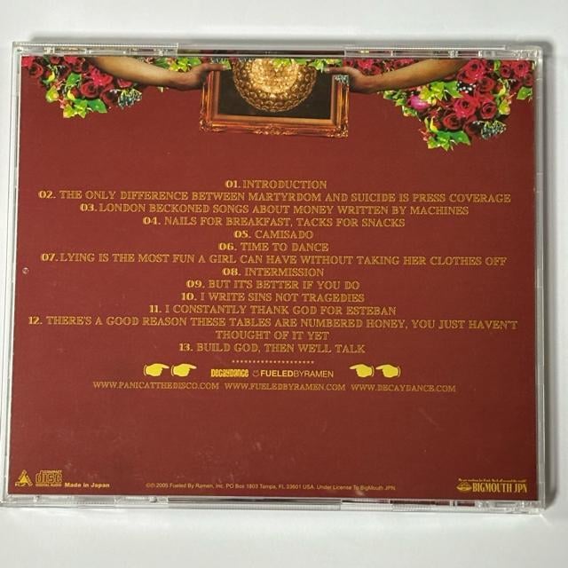 PANIC! AT THE DISCO / A FEVER YOU CANfT SWEAT OUT  CD/DVD/rfI 