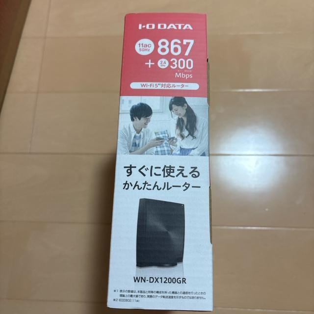 IODATA WN-DX1200GR 360RlNgWi-Fi[^[5  PC{/Ӌ@ 