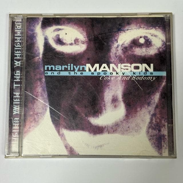 Marilyn Manson And The Spooky Kids / coke and Sodomy   CD/DVD/rfI 