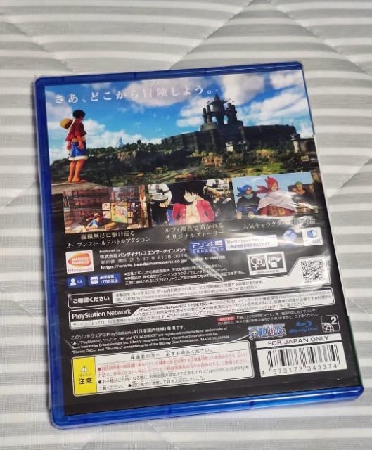 PS4 s[X [hV[J[ ONE PIECE WORLD SEEKER  Aj/R~bN/LN^[ 