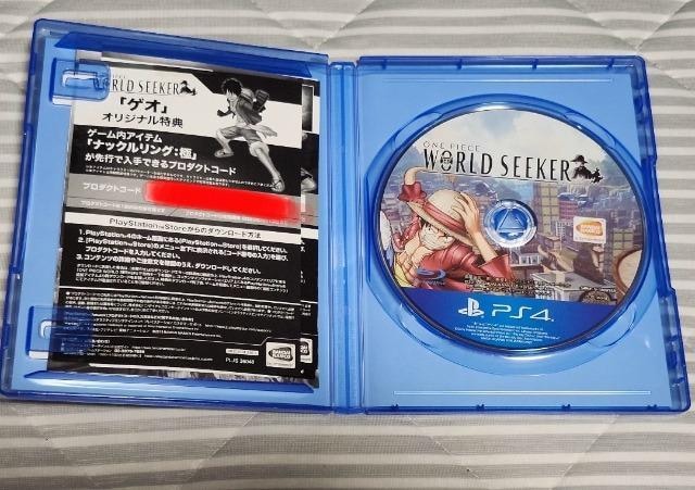 PS4 s[X [hV[J[ ONE PIECE WORLD SEEKER  Aj/R~bN/LN^[ 