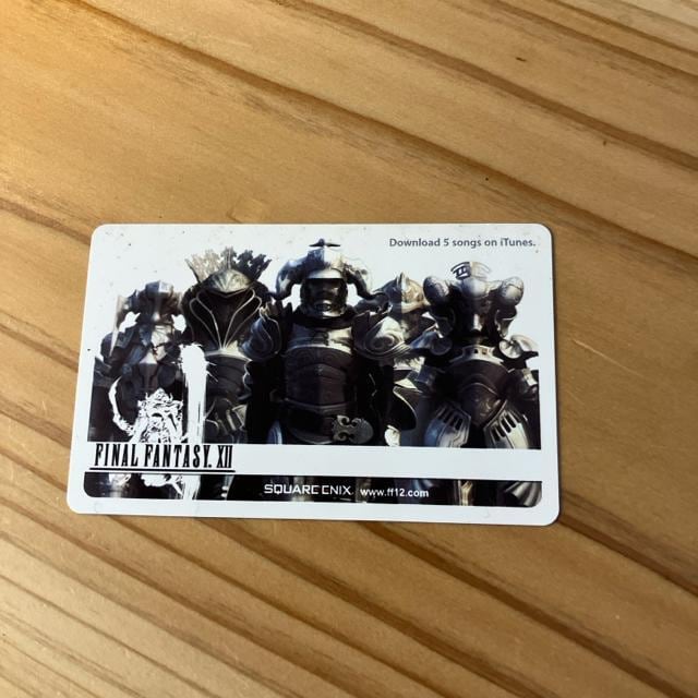 FINAL FANTASY XII iTunes JX^J[h   zr[ 