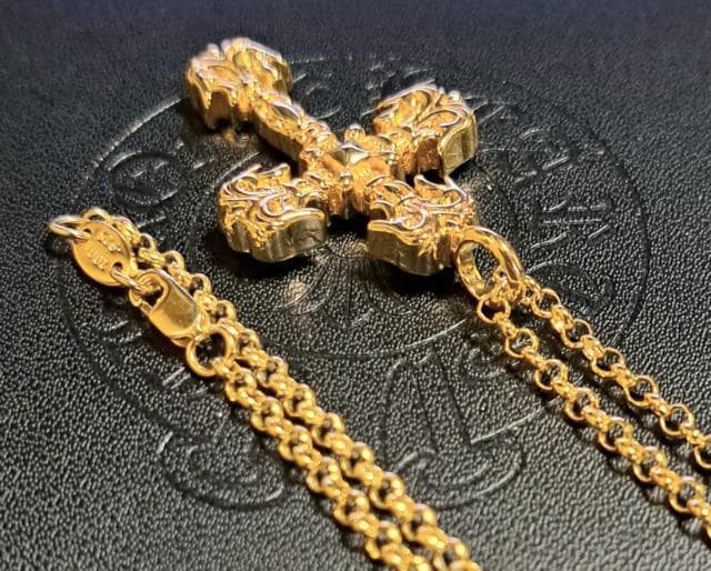 CHROME HEARTS/Nn[c tBO[NX`[~[`F[20inch 22K 1_I  uh 