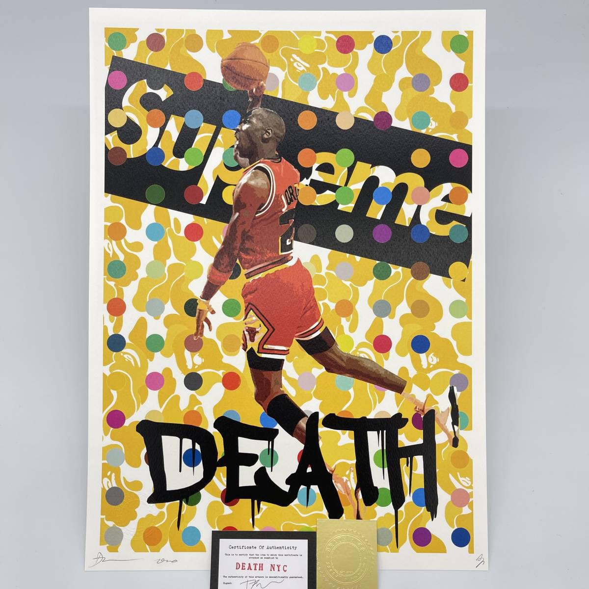 supreme 激レア　ジョーダンステッカー シュプリームNY 本店】【ジョーダン1st】ステッカー - メルカリ
