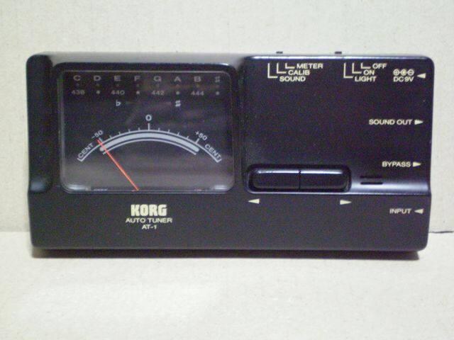 KORG AUTO TUNER AT-1 `[i[ M^[ x[X TbNXȂ 
