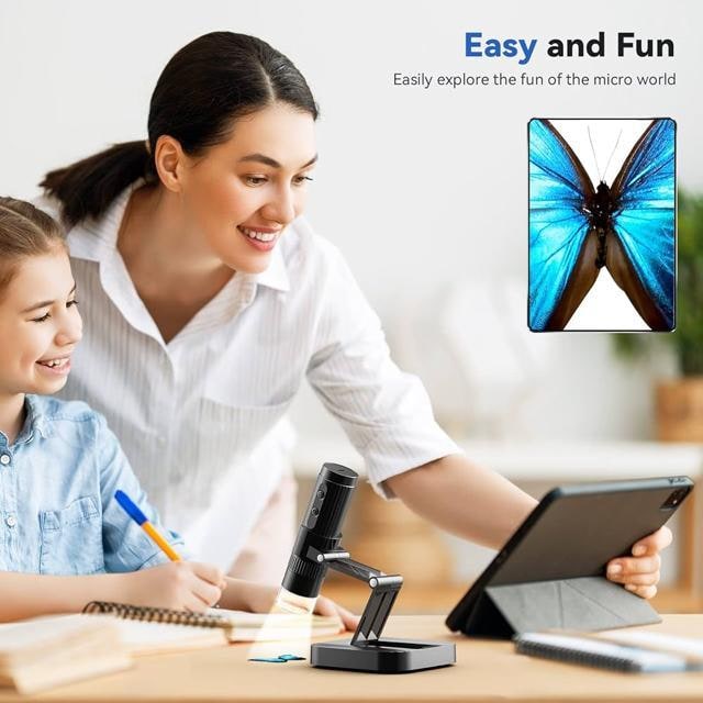 fW^}CNXR[v@CXfW^ 50X-1000X 1080P HD WiFi |[^u nhwh  CeA/Ct 