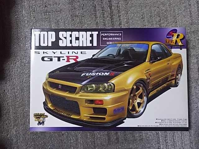 AIV} 1/24 gbvV[Nbg GT-R XJCC R34   zr[ 