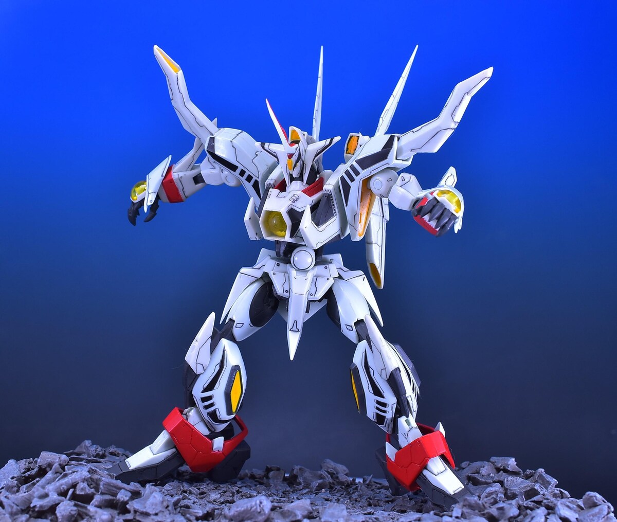 中古 やまと SIF-EX　冥王計画ゼオライマー　（赤）改造あり 中古 やまと SIF-EX 冥王計画ゼオライマー （赤）改造あり