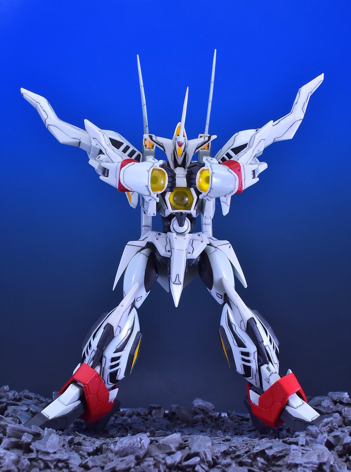 中古 やまと SIF-EX 冥王計画ゼオライマー （赤）改造あり