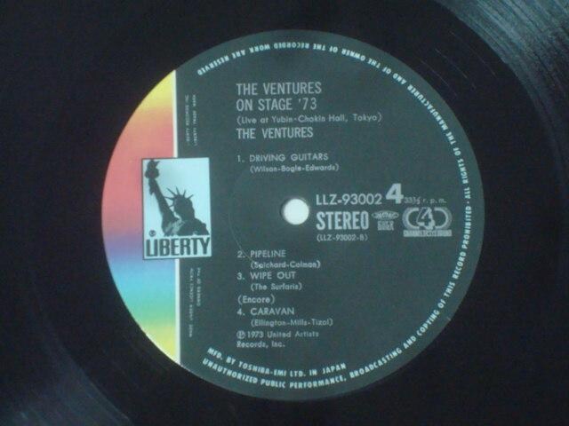 IEXe[W`73iON STAGE `73j / x`[YiTHE VENTURESj ѕt2LP 4`l  CD/DVD/rfI 