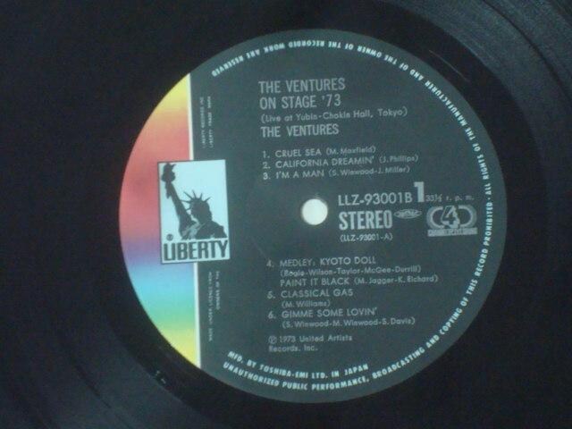 IEXe[W`73iON STAGE `73j / x`[YiTHE VENTURESj ѕt2LP 4`l  CD/DVD/rfI 