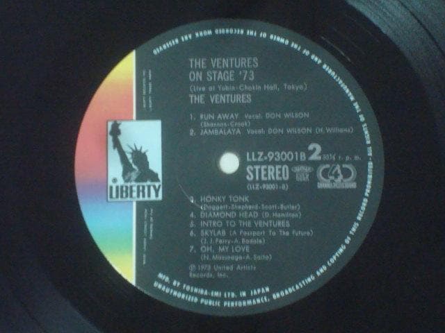 IEXe[W`73iON STAGE `73j / x`[YiTHE VENTURESj ѕt2LP 4`l  CD/DVD/rfI 