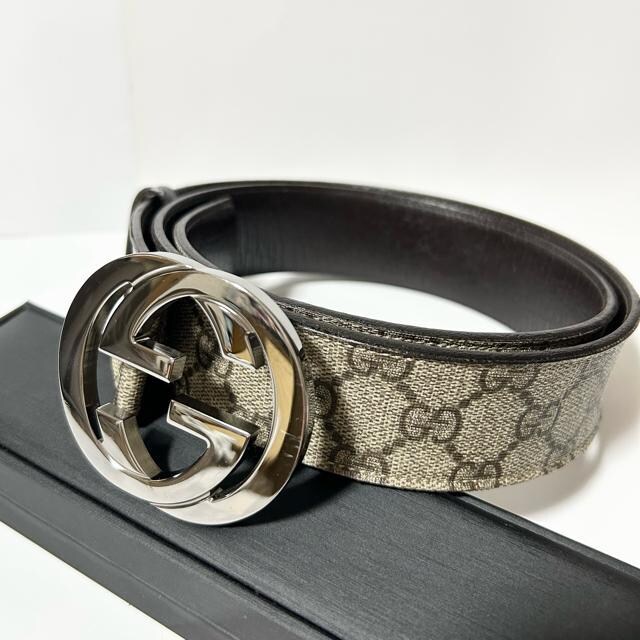 i GUCCI Ob` xg C^[bLOG GG PVC U[  uh 