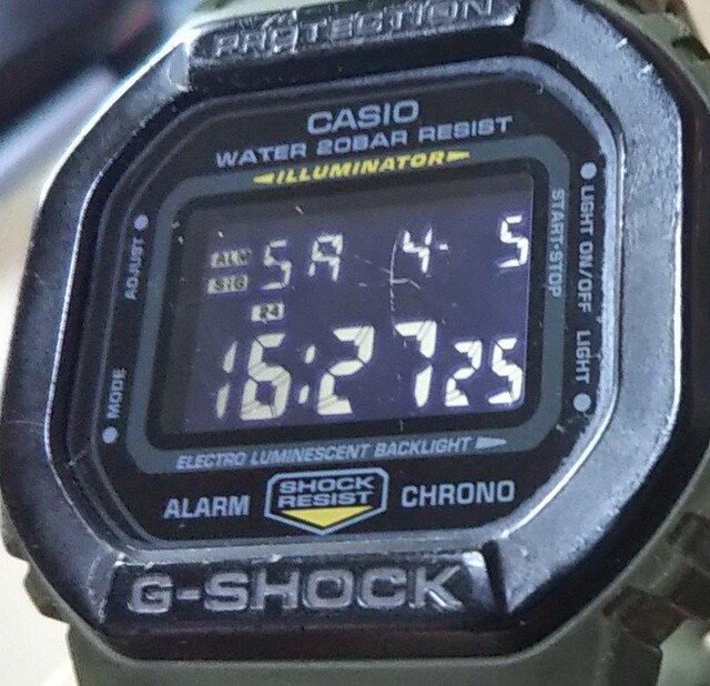 drVi CASIO JVI G-SHOCK DW-5610SU fW^ rv Y J[L ubN ]t  jANZT[/v 