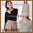 限定SALE●定価2,750円●リブメロウカットソー ●AG by aquagirlアクアガール●黒ブラック