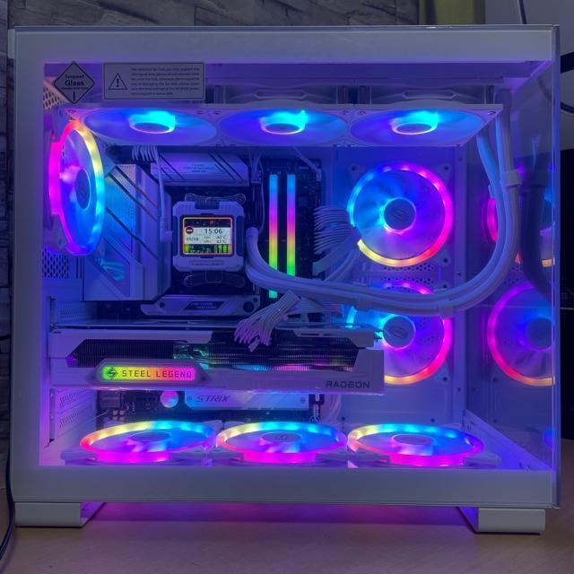 yViQ[~OPCzRyzen7 7800X3D RX9070XT SSD1TB 32GB 850W  PC{/Ӌ@ 