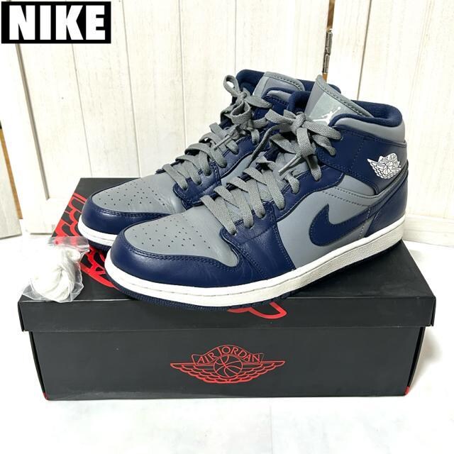 i NIKE AIR JORDAN1 MID W[W^E 28cm iCL   uh 