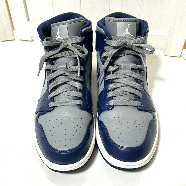 i NIKE AIR JORDAN1 MID W[W^E 28cm iCL  uh 