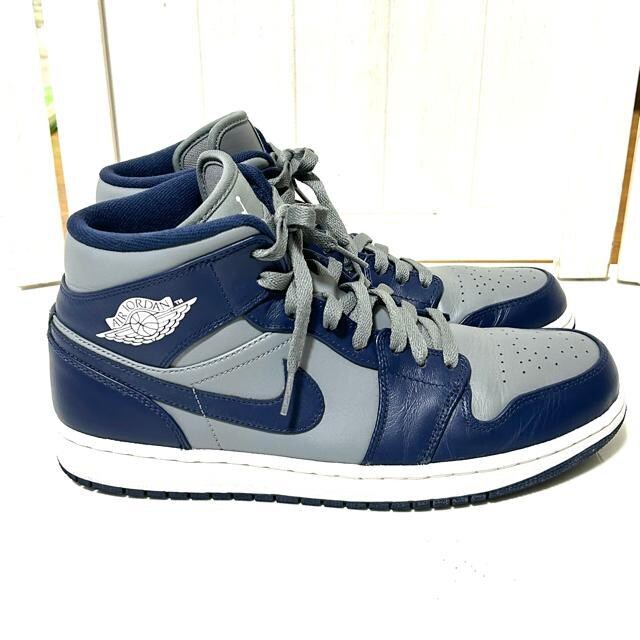 i NIKE AIR JORDAN1 MID W[W^E 28cm iCL  uh 
